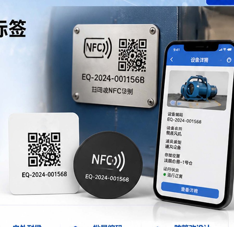 二维码和 NFC 智能设备标签